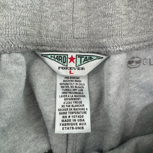 Hard Tail Gray Athletic Shorts - Picture 5 of 5